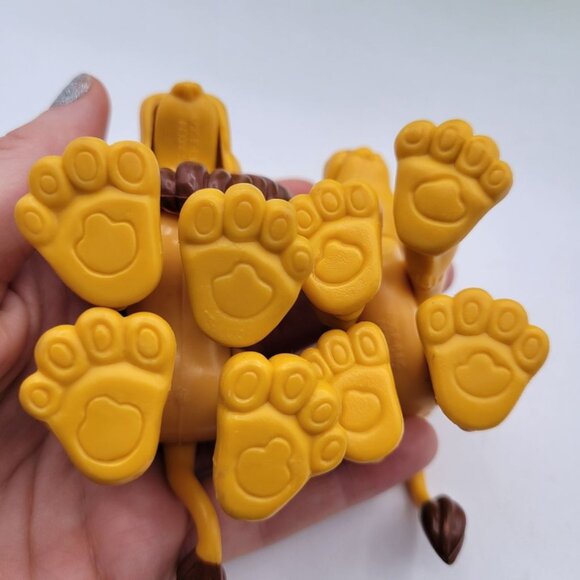 Fisher Price Animal Families LIONS & ELEPHANT Figures Jointed Vintage 1995 - Picture 10 of 11